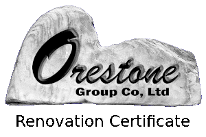 Orestone certificate